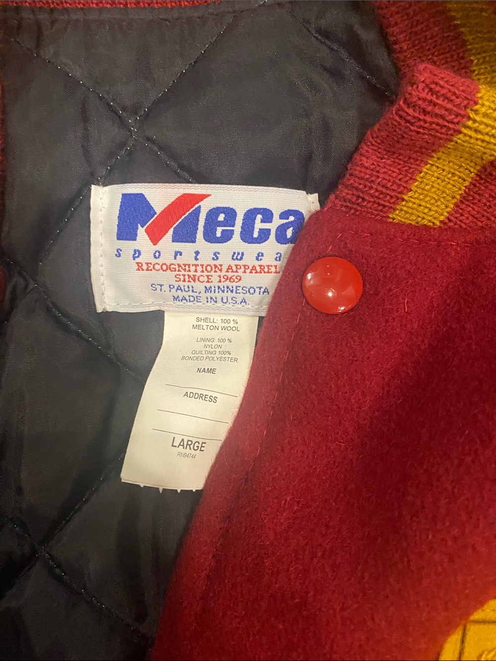 Vintage Iowa State letterman’s jacket. - Picture 3 of 5